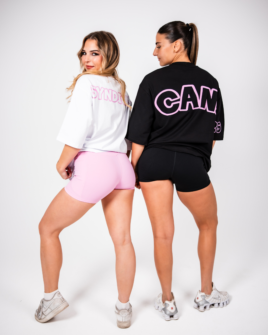 Pink Outline Oversized Tee (Unisex)