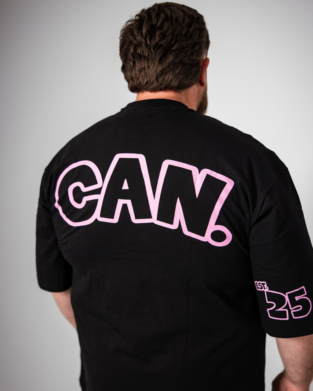 Pink Outline Oversized Tee (Unisex)