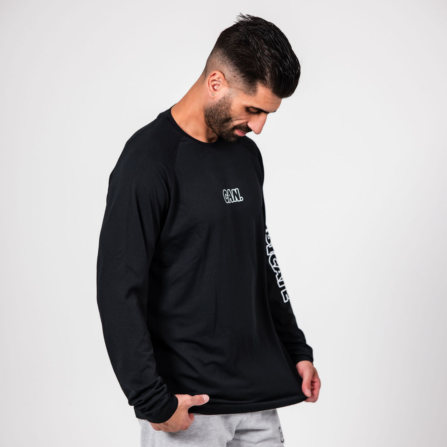 Long Sleeve Mens Athletic Tee