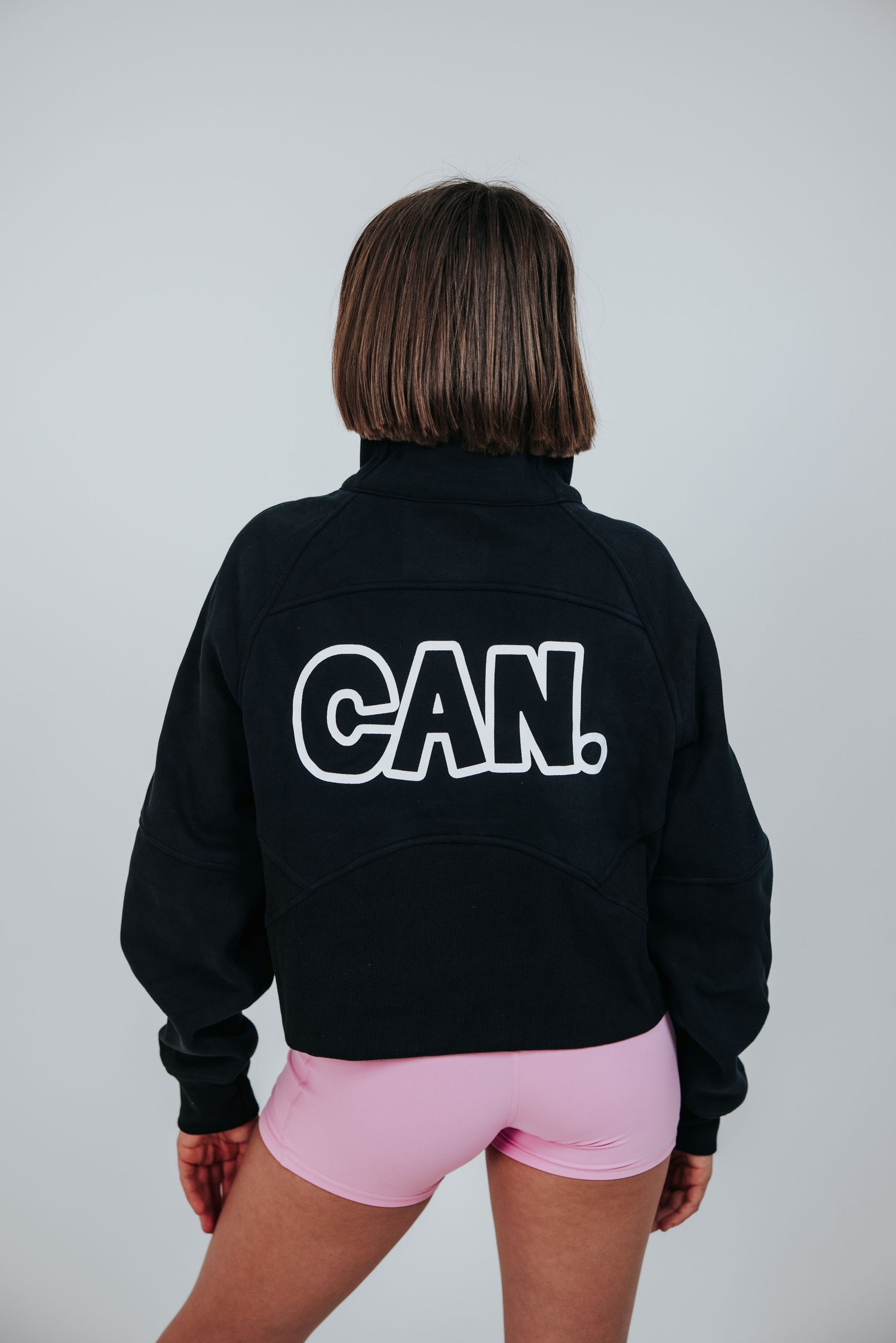 Cropped Zip Jumper