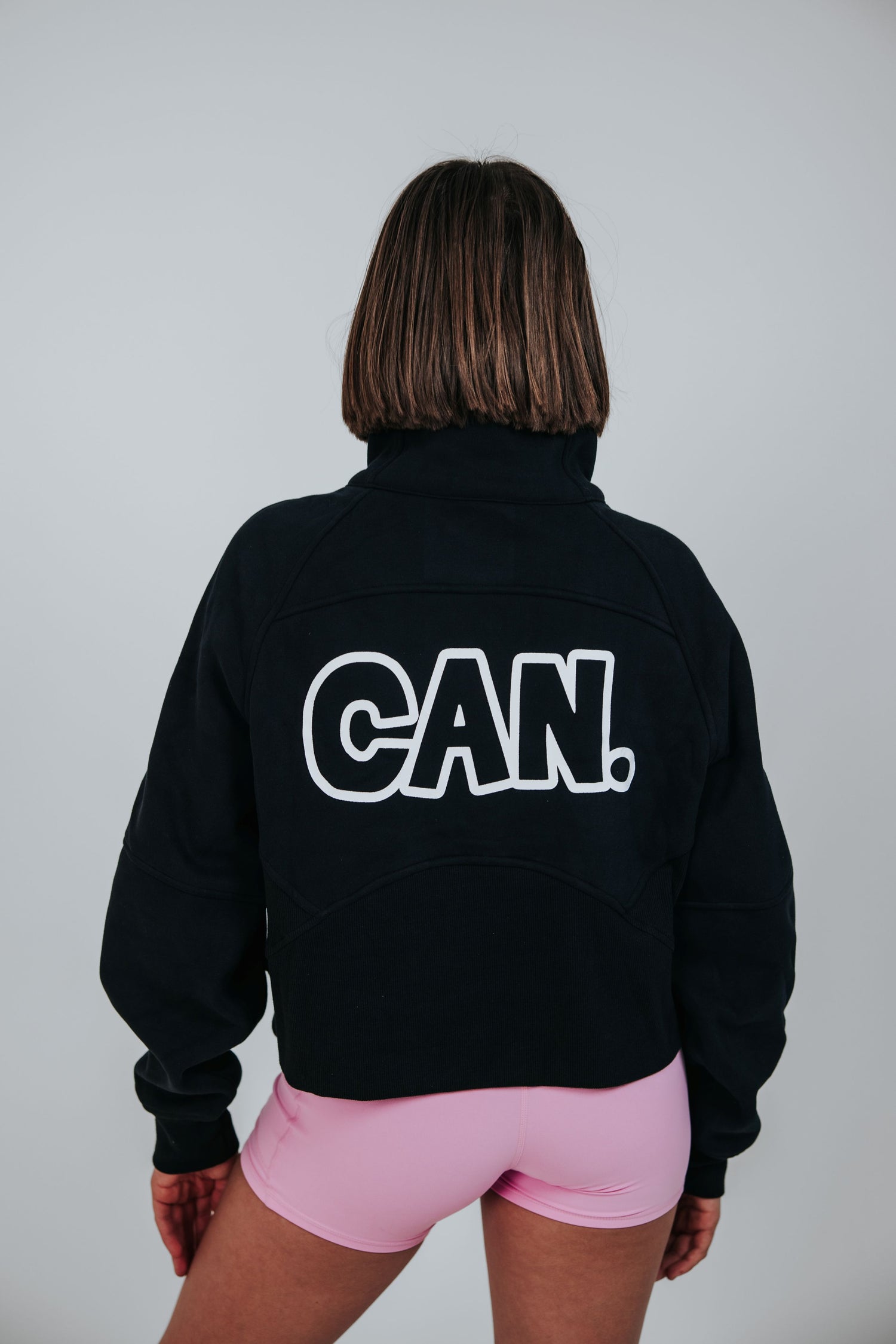 Cropped Zip Jumper